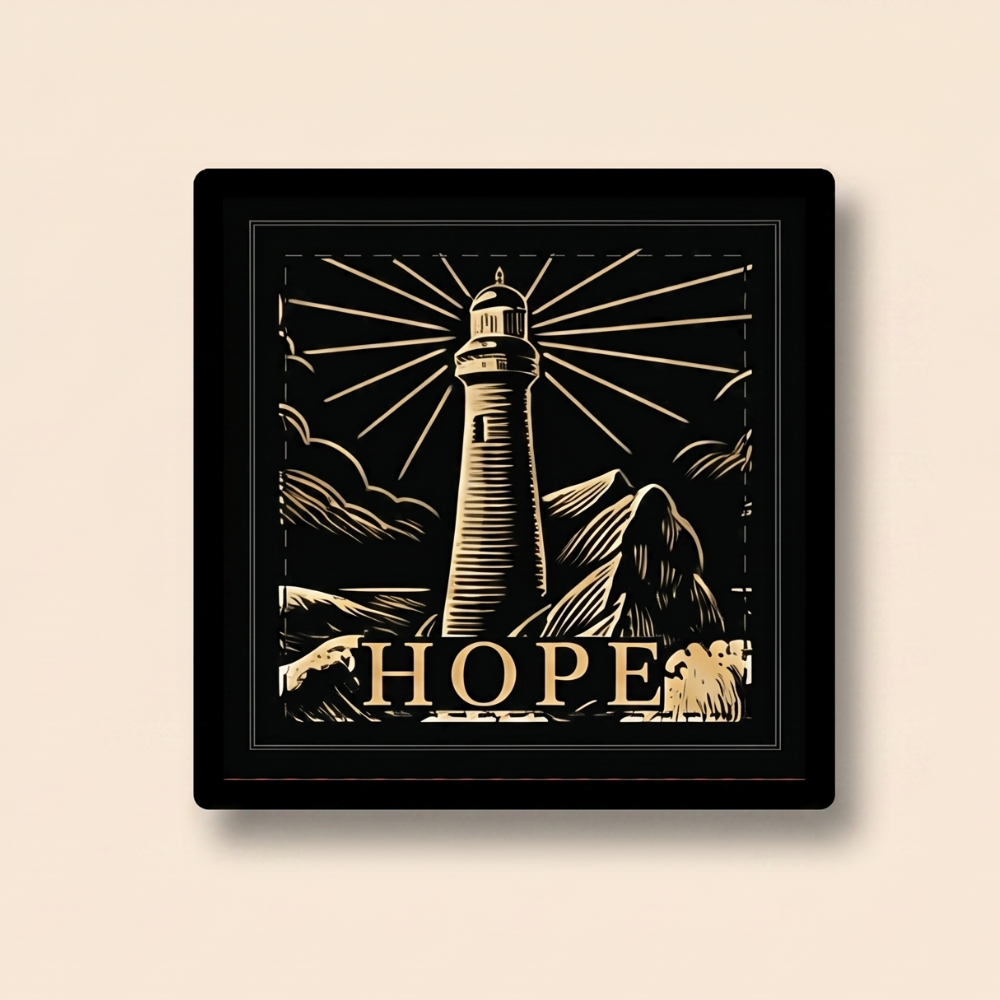 Square HOPE Button